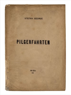 Lot 732 - George (Stefan). Pilgerfahrten, 1st edition, 1891, one of 100 copies