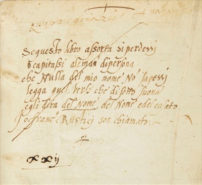 Lot 259 - Grisone (Federico). Gli ordini di cavalcare, Naples, 1559