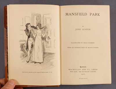 Lot 526 - Austen (Jane). [The Novels],  illustrated by Hugh Thomson and Charles E. Brock, 1899-1901