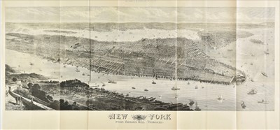 Lot 115 - New York from Bergen Hill, Hoboken, 1876