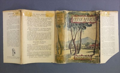 Lot 798 - Blixen (Karen). Out of Africa, 1st UK edition, 1937