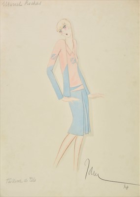 Lot 199 - Guida (John, 1896-1965). Fashion illustration, 1928