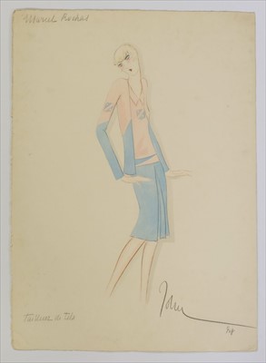 Lot 199 - Guida (John, 1896-1965). Fashion illustration, 1928