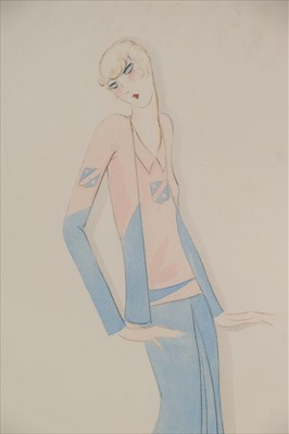 Lot 199 - Guida (John, 1896-1965). Fashion illustration, 1928