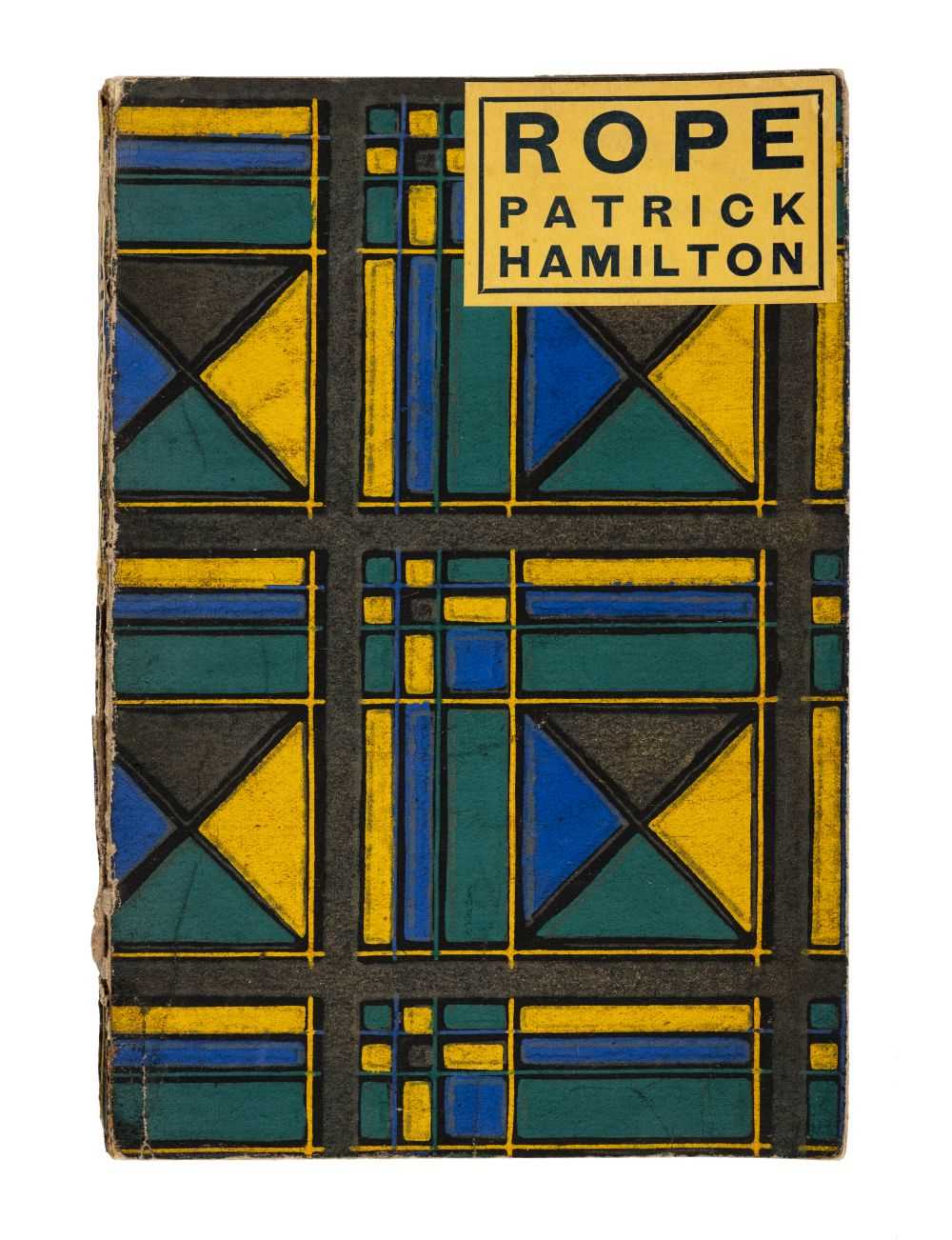 Lot 820 - Hamilton (Patrick). Rope: A Play, 1st edition, 1929