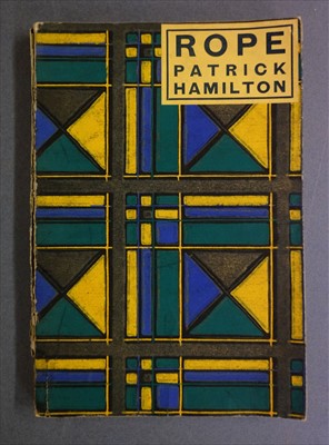 Lot 820 - Hamilton (Patrick). Rope: A Play, 1st edition, 1929