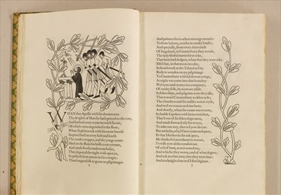 Lot 779 - Golden Cockerel Press. The Canterbury Tales, 4 volumes, 1929-31