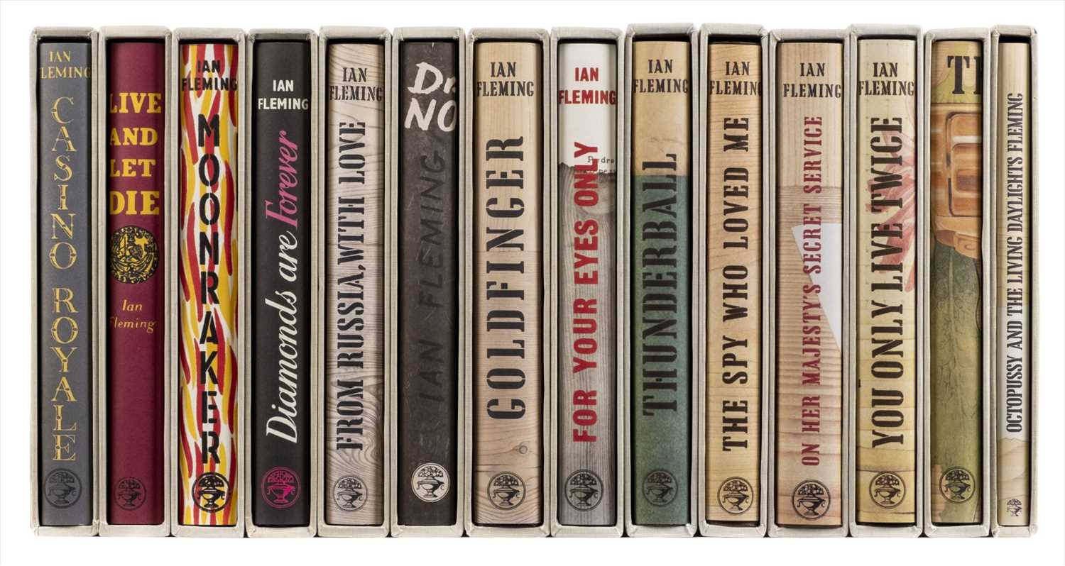 Lot 807 - Fleming (Ian), A complete set of all 14 James Bond titles, facsimile edition, 199