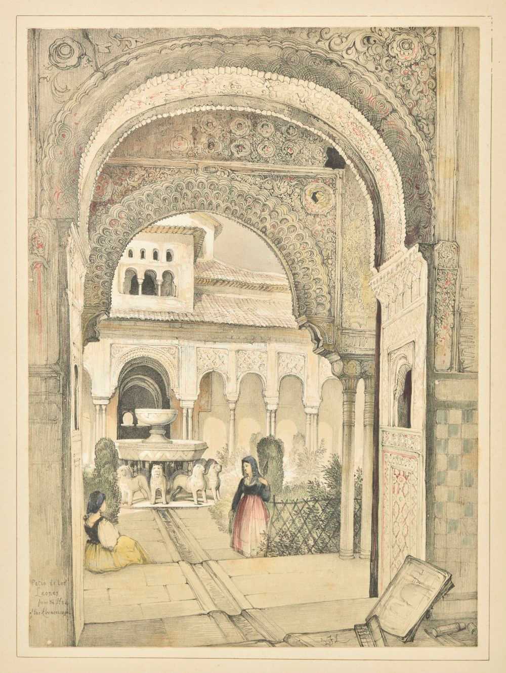 Lot 110 - Lewis (John Frederick). 11 views from Lewis's Sketches and Drawings of the Alhambra, [1835]