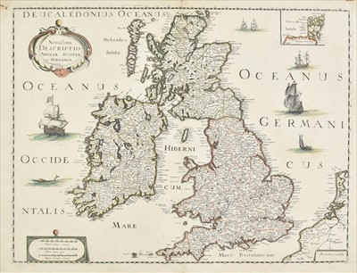 Lot 13 - British Isles. Mariette (Pierre), Novissima Descriptio Angliae, Scotiae et Hiberniae, circa 1650