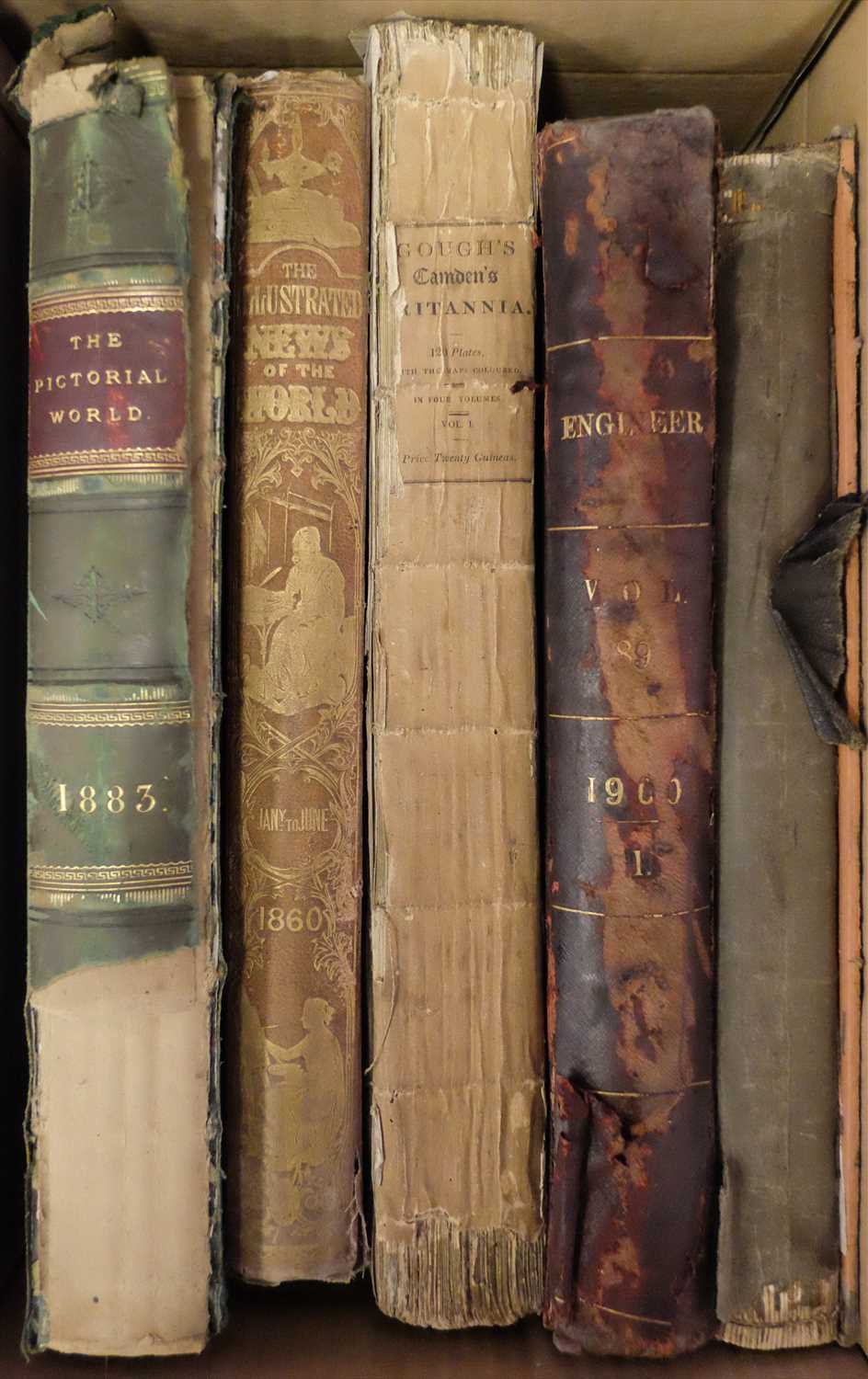 Miscellaneous Periodicals. A large collection of approximately 60 volumes...
