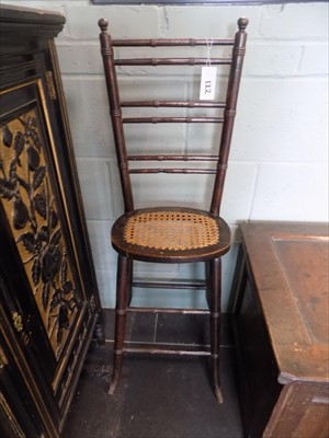 Lot 122 - Chair. A William Morris “Sussex” chair and other furniture