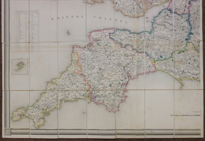 Lot 35 - England & Wales. Lewis (Samuel), A Map of England & Wales, circa 1840