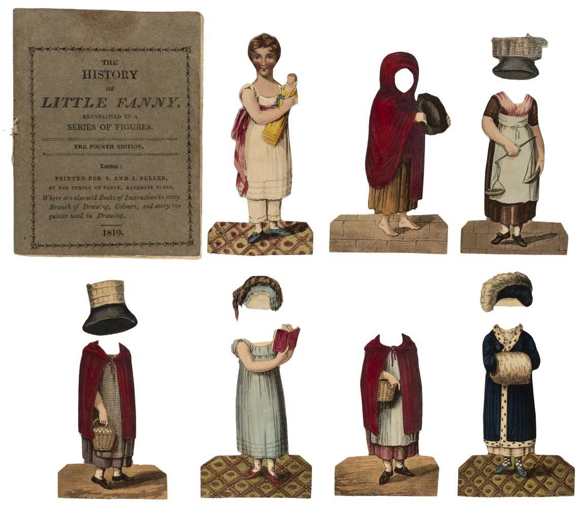 Lot 576 - Paper doll book. The History of Little Fanny, 4th edition, 1810