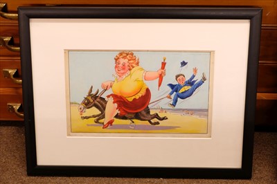 Lot 684 - McGill (Donald, 1875-1962, style of). A collection of 12 original humorous cartoons