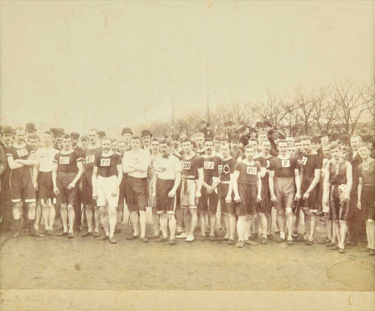 Lot 91 - Athletics. A large collection of Victorian and later prints and photographs