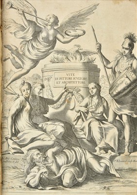 Lot 353 - Vasari (Giorgio). Le Vite De' più Eccellenti Pittori, Scultori Et Architetti, Bologna, 1647