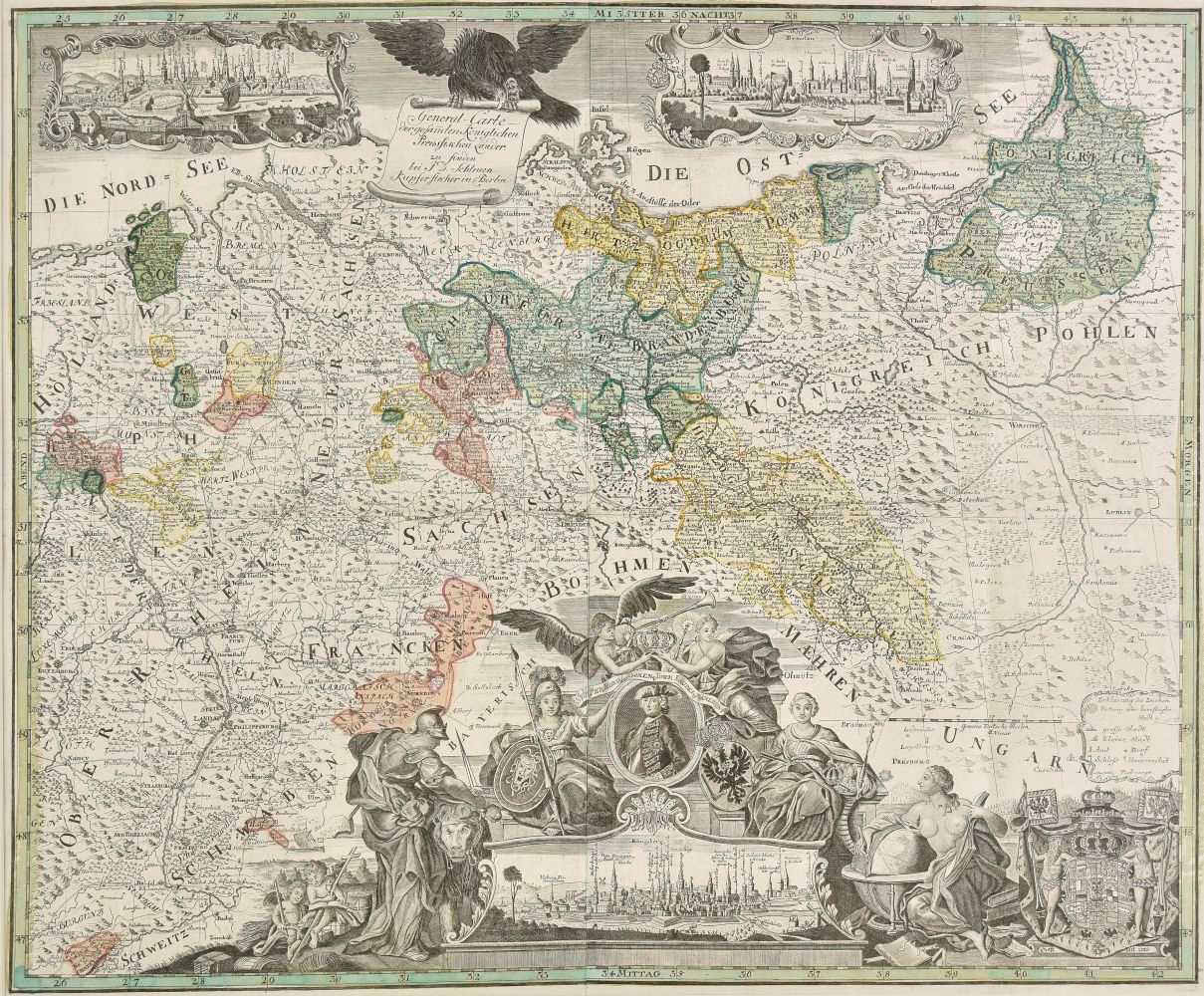 Lot 74 - Prussia. Schleuen (Johann David). Prussia & Poland, circa 1750