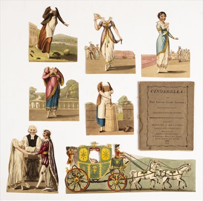 Lot 575 - Paper doll book. Cinderella; or The Little Glass Slipper, 1st edition,. S. and J. Fuller, 1814
