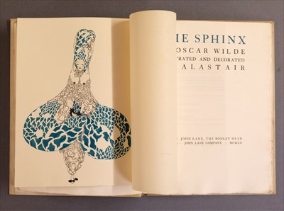 Lot 658 - Voight (Hans Henning, 'Alastair'). The Sphinx, by Oscar Wilde, London & New York, 1920