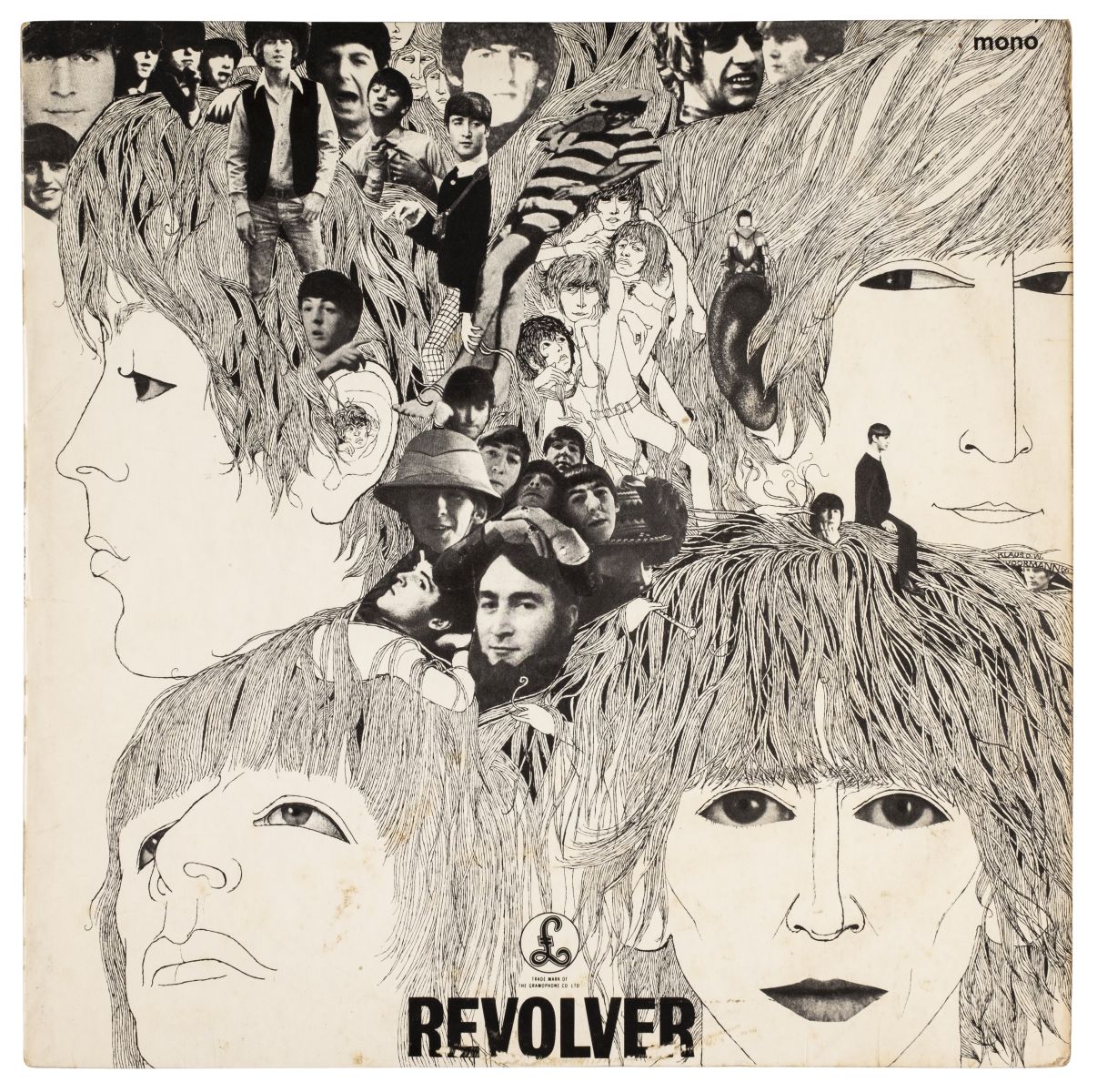 レア リミックス11 Revolver mono Beatles UK-