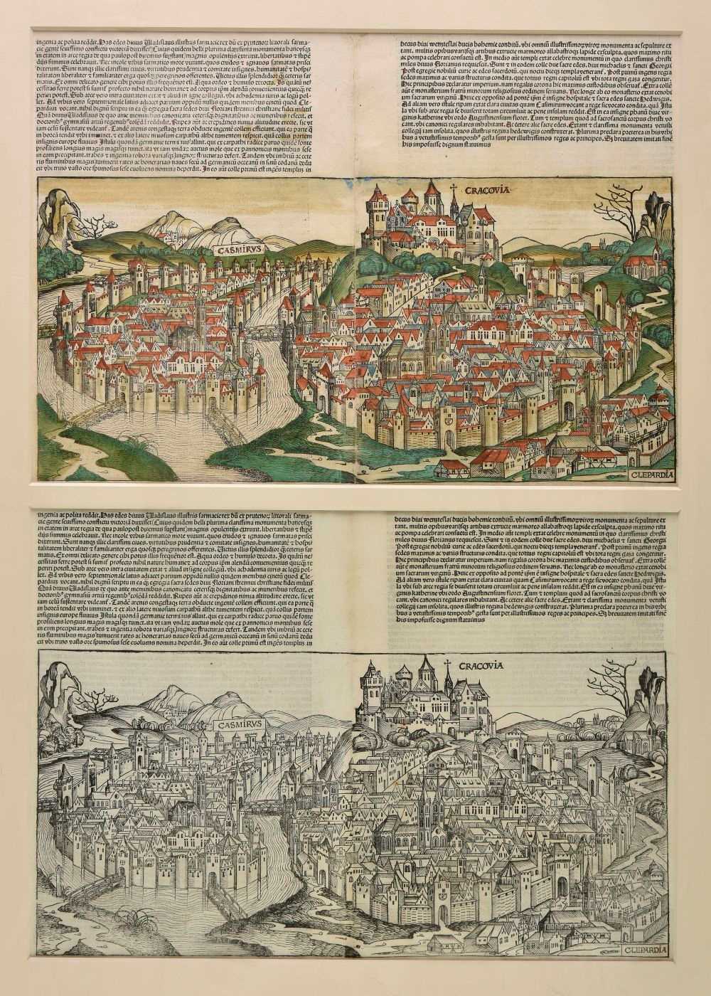 Lot 154 - Poland. Schedel (Hartmann), Cracovia, Bressla & Nissa, Nuremberg circa 1493