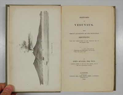 Lot 4 - Auldjo (John). Sketches of Vesuvius, 1st UK edition, 1833