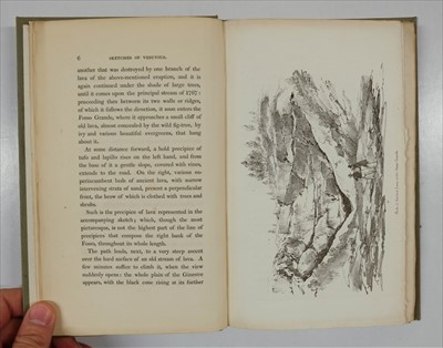Lot 4 - Auldjo (John). Sketches of Vesuvius, 1st UK edition, 1833