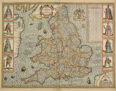 Lot 114 - England & Wales. Speed (John), The Kingdome of England, 1611