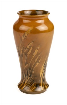Lot 22 - Moorcroft. A Moorcroft 'Waving Corn' pattern vase