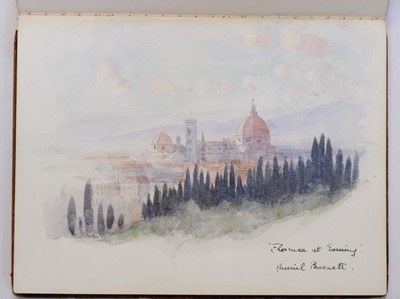 Lot 494 - Loud (Arthur Bertram, 1862-1930). An album of drawings and watercolours