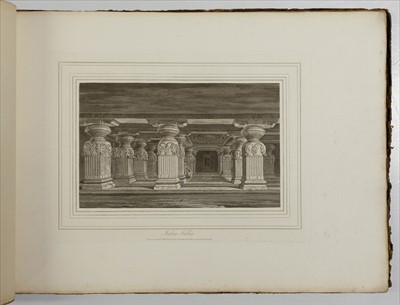 Lot 20 - Daniell (Thomas & William). Hindoo Excavations in the Mountain of Ellora, 1816