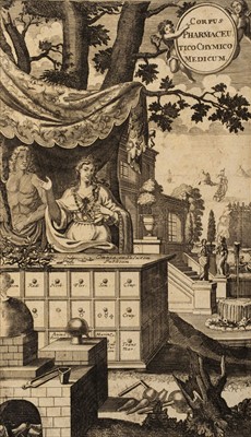 Lot 264 - Jüngken (Johann Helfrich). Corpus pharmaceutico-chymico-medicum, 1723, & others