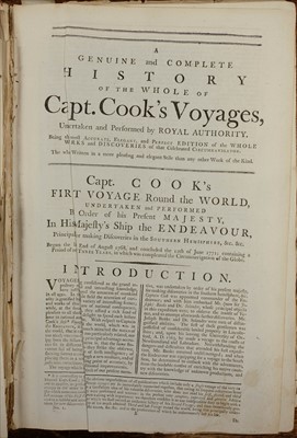 Lot 1 - Anderson (George). A New, Authentic, and Complete Collection of Voyages, 1st edition, 1784-6