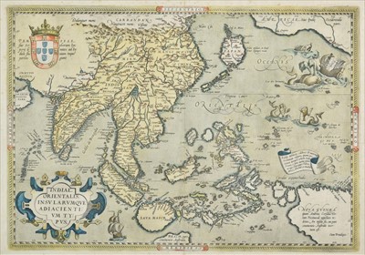 Lot 108 - East Indies. Ortelius (Abraham), Indiae Orientalis..., 1601 - 1609