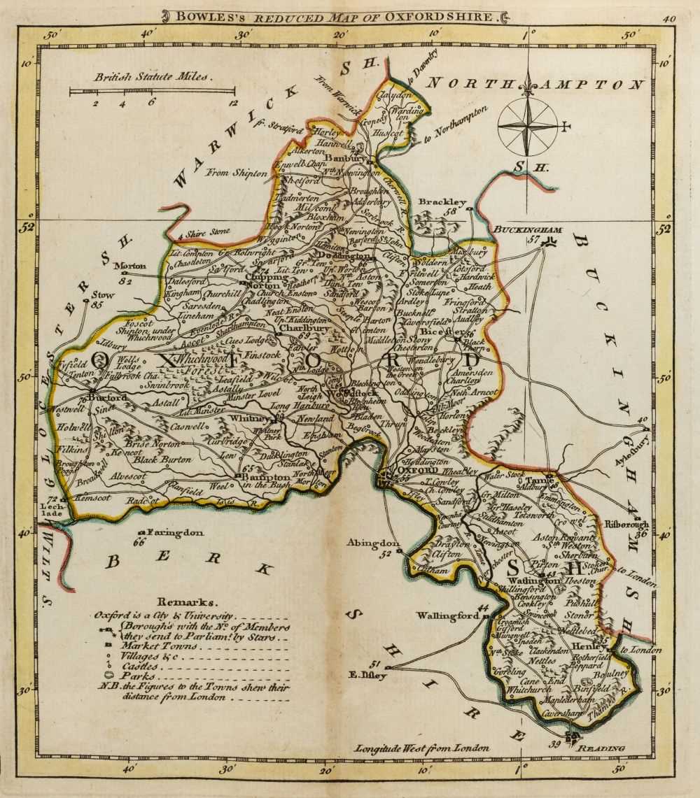 Lot 35 - Bowles (Carington). Bowles's Pocket Atlas, 1785