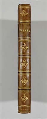 Lot 249 - Beckford (William Thomas). Vathek. An Arabian Tale, 1st edition, 1786