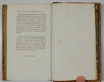Lot 249 - Beckford (William Thomas). Vathek. An Arabian Tale, 1st edition, 1786