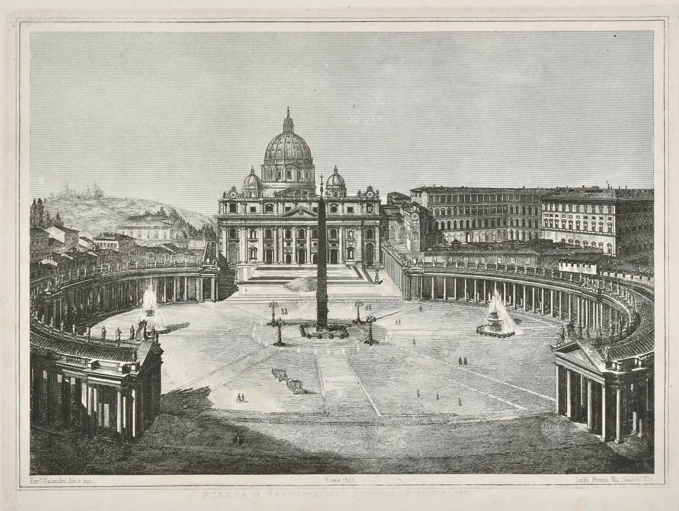 Lot 37 - Moschetti (Alessandro). Principali Monumenti di Roma, 1846