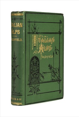 Lot 28 - Freshfield (Douglas W.) Italian Alps, 1st edition, 1875