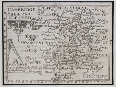 Lot 110 - Eastern counties. Bill (John), Cambridgeshire and Isle of Ely, 1626