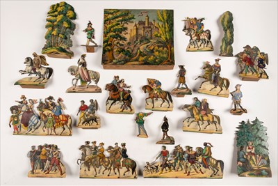 Lot 97 - Games. A collection of five 19th century children's games and books