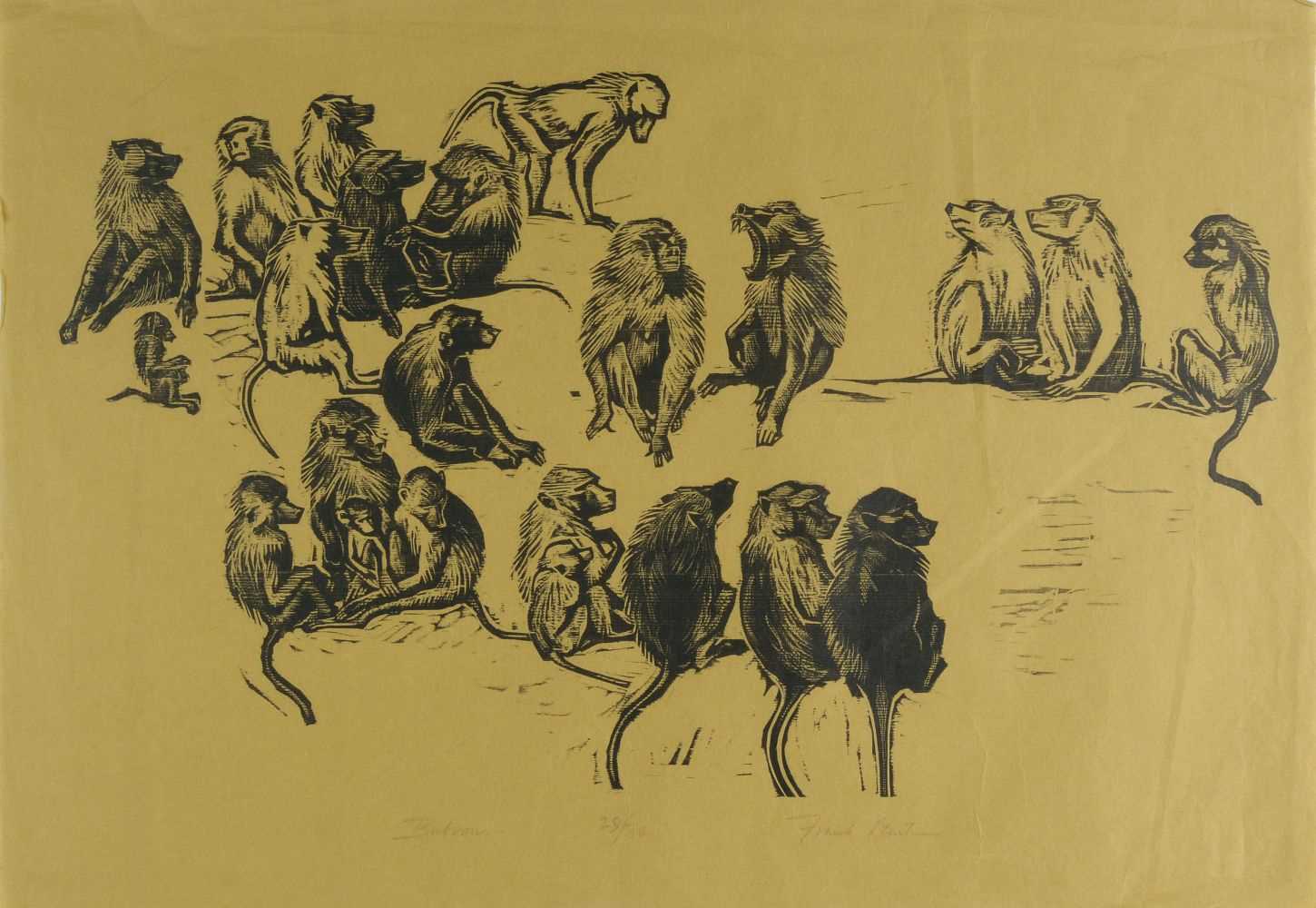 Lot 266 - Martin (Frank, 1921-2005). The Birds and Baboons
