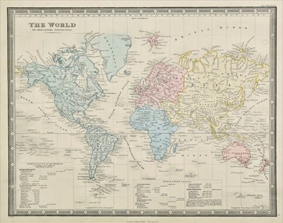 Lot 134 - Maps. A mixed collection of twenty-three maps, mostly 18th & 19th century