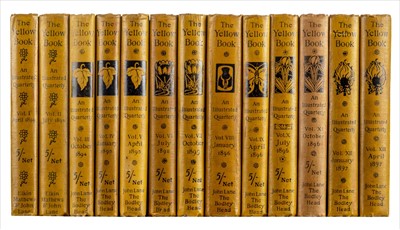 Lot 398 - Yellow Book. An Illustrated Quarterly, volumes I-XIII [all published], April 1894-April 1897