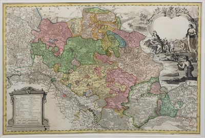 Lot 98 - Poland/Silesia. Homann (Johann Baptist), Principatus Silesiae Oelsnensis..., 1739