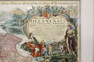Lot 139 - Poland/Silesia. Homann (Johann Baptist), Principatus Silesiae Oelsnensis..., 1739