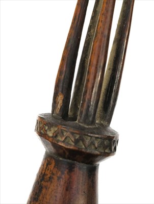 Lot 109 - Cannibal fork. A Fijian cannibal fork, late 19th century