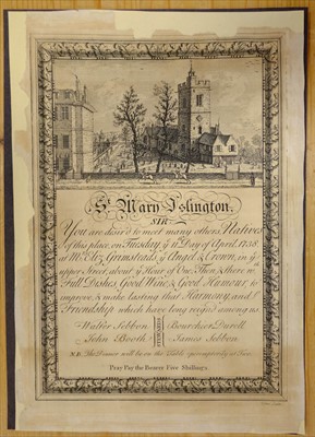 Lot 215 - Trade advertising. Printed advert on silk for Watt's Patent Shot Bristol, circa 1790