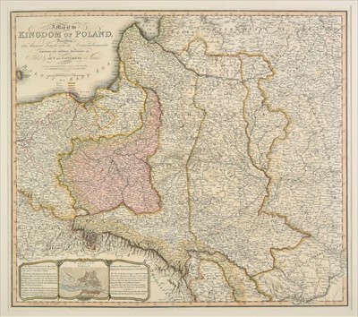 Lot 150 - Poland. Faden (William, publisher), A Map of the Kingdom of Poland ..., 1816